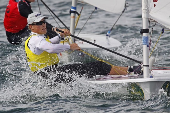 Nick Thompson,GBR Gold Medallist - 2010 Miami OCR ISAF Sailing Cup ©  Rolex / Dan Nerney